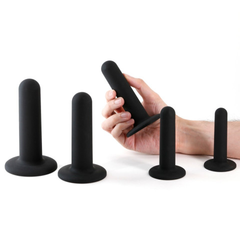 Dildouri Anale, Renegade - Dilator Kit - Black_b0o25_2, pasiune.ro