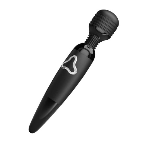 pretty, Vibrator Bagheta Body Wand, Negru, 25 Cm, pasiune.ro