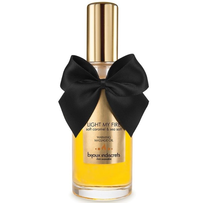Ulei De Masaj Cu Efect De Caldura Light My Fire (aroma Caramel + Sare De Mare), 100 Ml 2