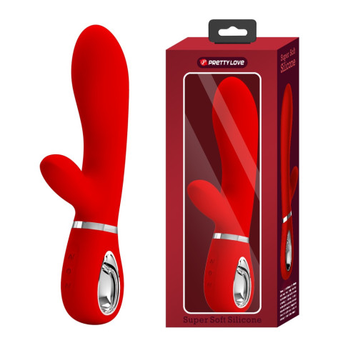 Pagina 2 - Vibratoare Punctul G, Vibrator Rabbit Thomas, Rosu, 20.5 Cm, pasiune.ro