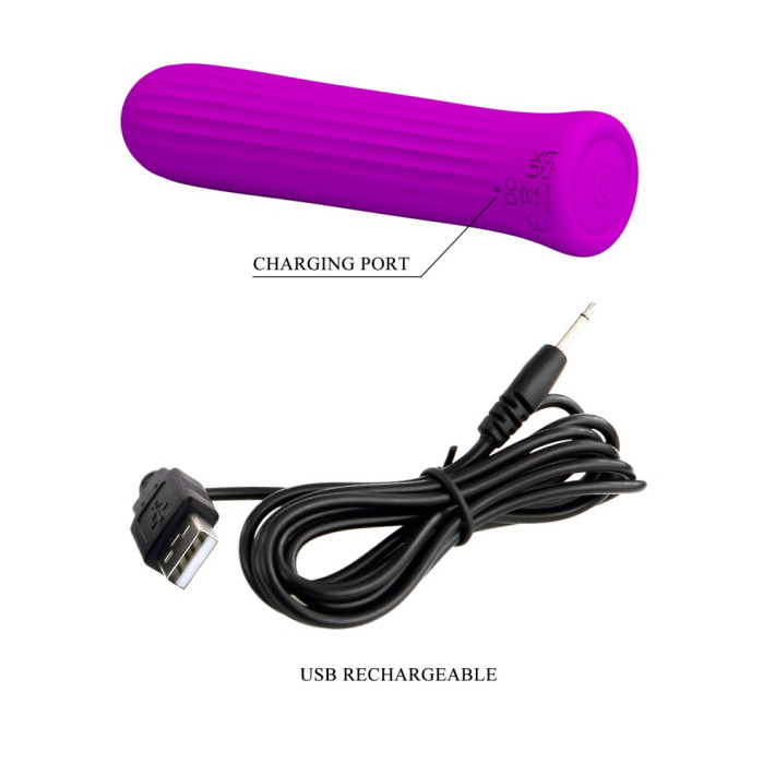 Vibrator Clasic Blanche, Mov I, 10 Cm 8