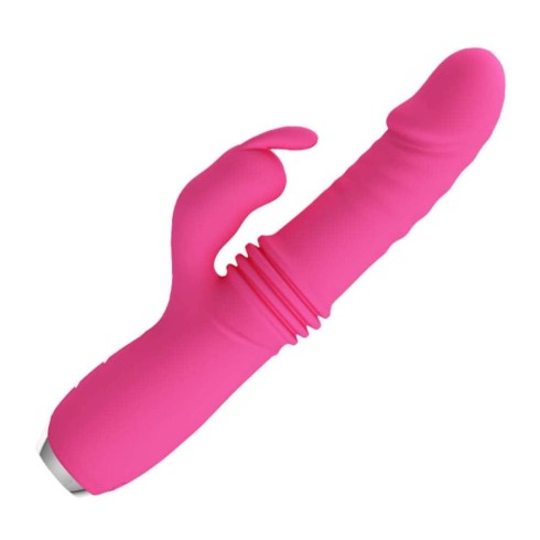 stimulator, Vibrator Up-down Dorothy, Roz, 19.5 Cm, pasiune.ro
