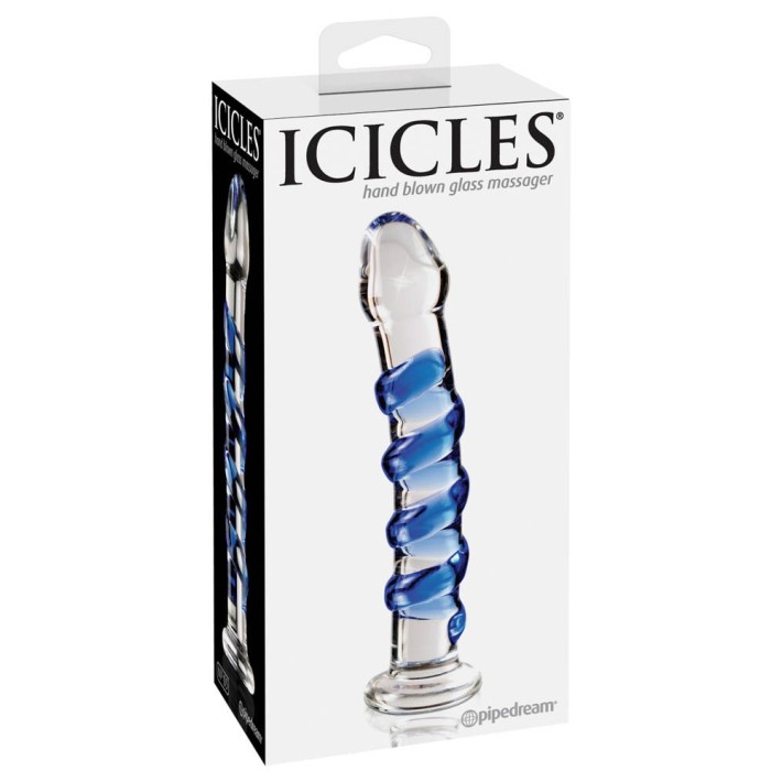Dildo Clasic Din Sticla Icicles No. 05 4