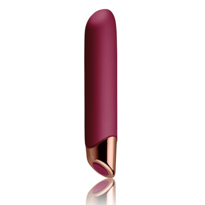 Vibrator Clasic Chaiamo, Burgundy, 16 Cm 2