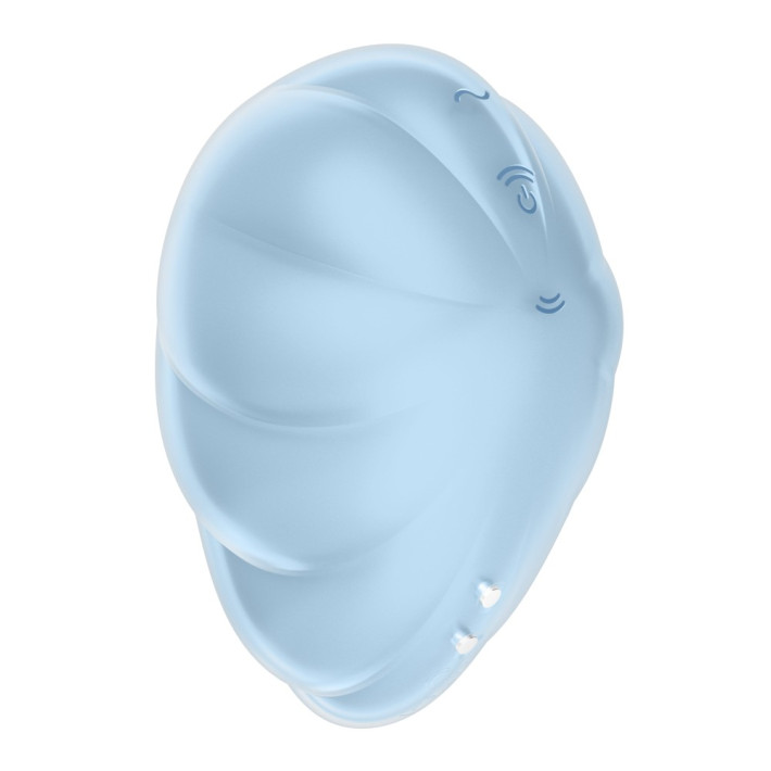 Vibrator Clitoridian Air Pulse + Vibratii Cloud Dancer, Bleu 4