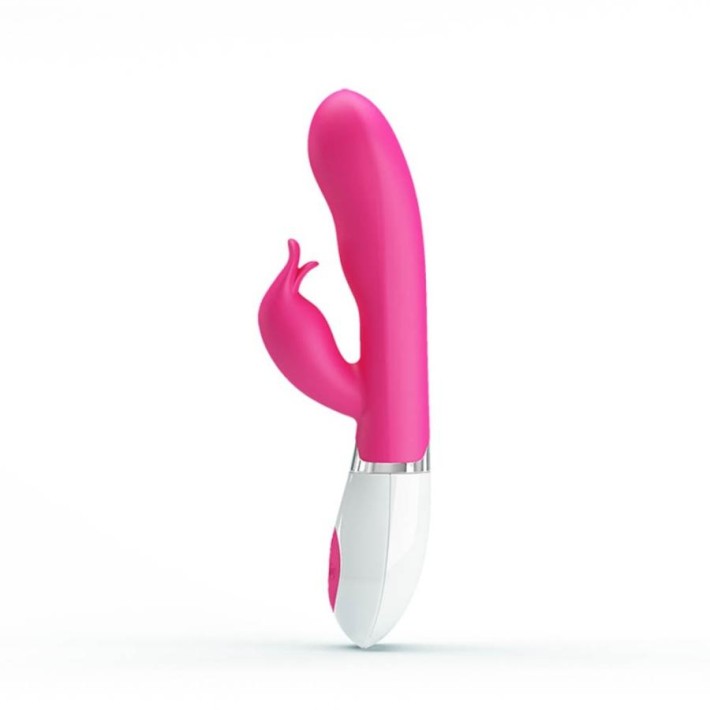 Vibrator Rabbit Cu Functie Vocala Felix, Roz, 20.5 Cm 2