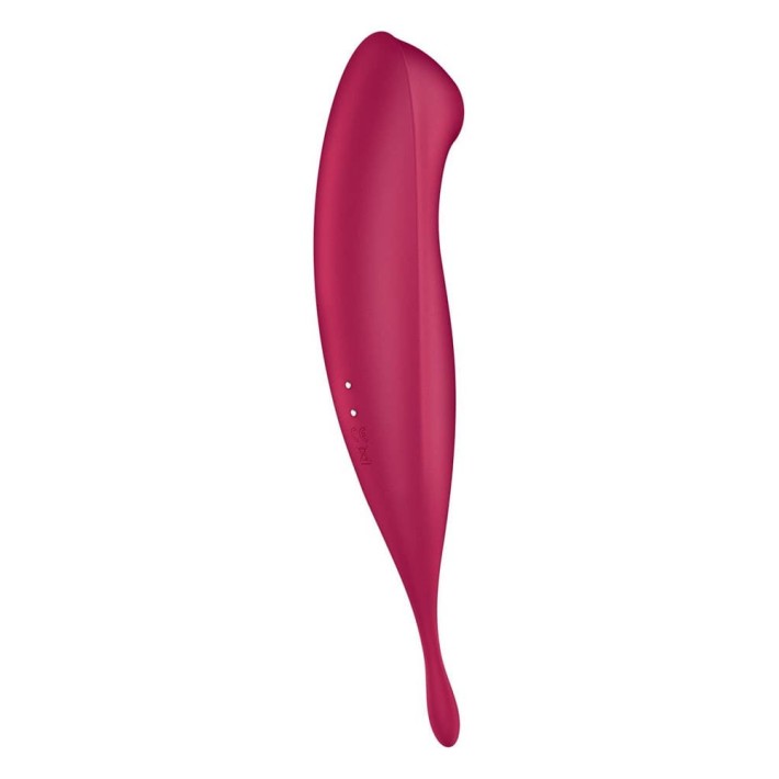 Vibrator Clitoridian Twirling Pro Connect App, Bordo 2