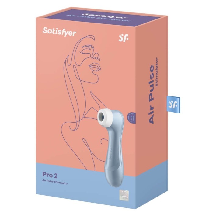 Vibrator Clitoridian Pro 2, Bleu 10