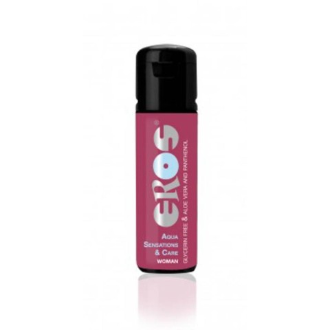 Eros, Lubrifiant Hranitor Pe Baza De Apa Aqua Sensation + Care Woman, 100 Ml, pasiune.ro