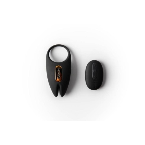 stimulator, Inel Penis Cu Vibratii Si Telecomanda Winni 2, Negru, pasiune.ro