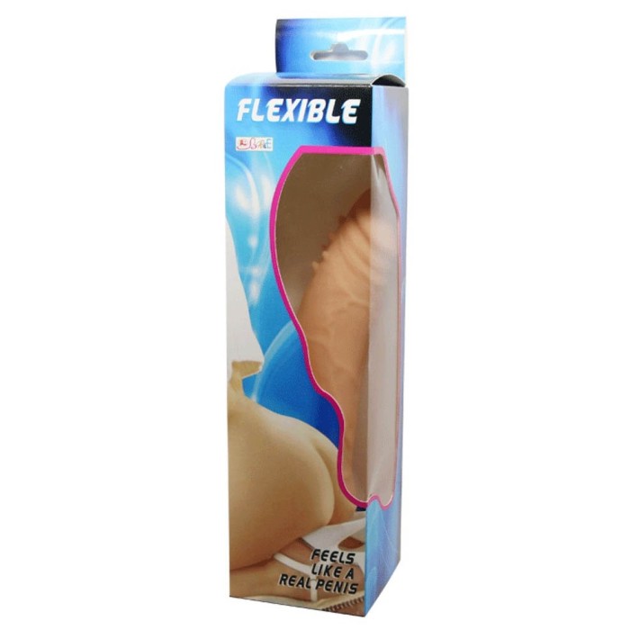 Dildo Realistic Cu Ventuza, Natural, 20 Cm 10