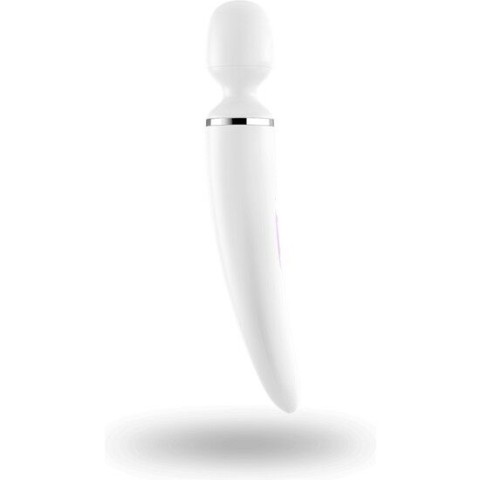 Vibratoare Speciale, Vibrator Wand-er Woman, Alb/crom, 34 Cm, pasiune.ro