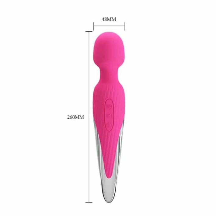 Vibrator Bagheta Cu Functie Incalzire Antony, Roz, 26 Cm 3