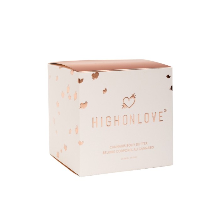 Unt De Corp Cu Cannabis Highonlove Natural 200 G 2