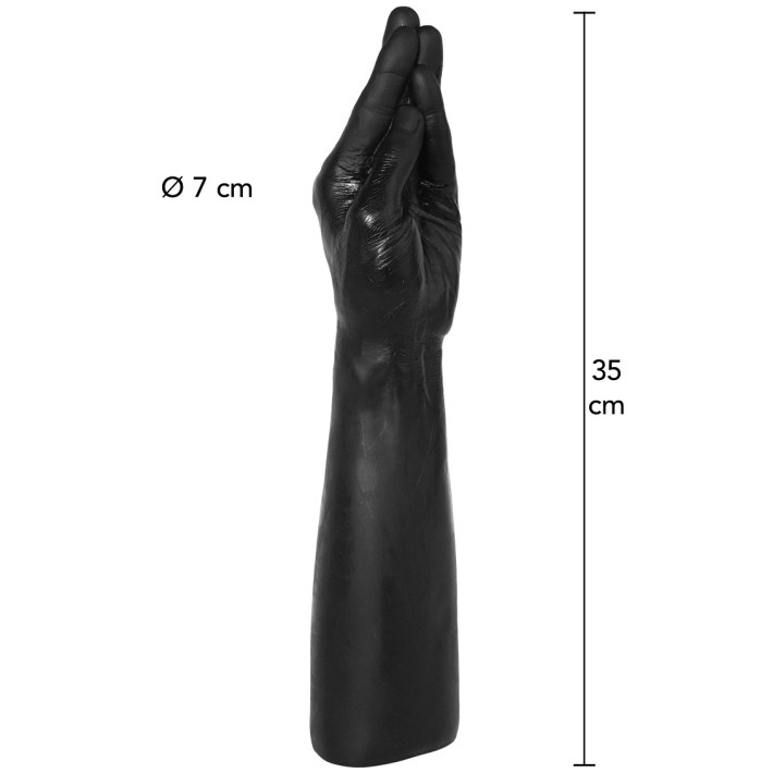 Mana Fisting Realistica Hidden Desire Neagra 35 Cm 7