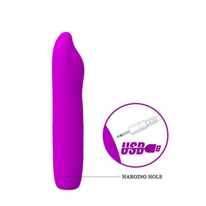 Vibrator Burke, Violet, 16 Cm 7