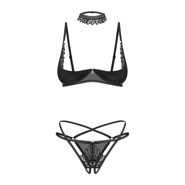 Set Lenjerie Fantezie Decupata Intim Donarella M/l, Xl/2xl, Xs/s 9