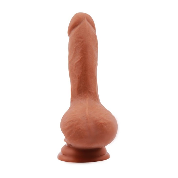 Dildo Clasic Cu Ventuza Covetous Monster, Bronz, 20 Cm 3