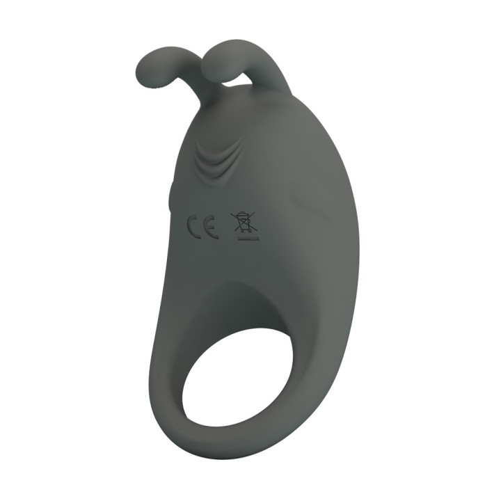 Inel Penis Cu Vibratii Master Ring I, Cenusiu 3