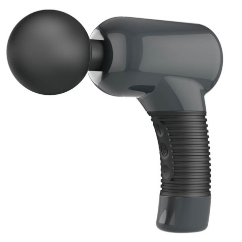 Magic Wand, Vibrator Clitoridian Magic Gun, Negru, 20 Cm, pasiune.ro