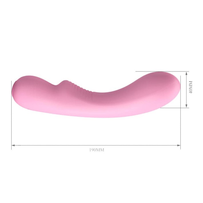 Vibrator Punctul G Matt, Roz, 19 Cm 7