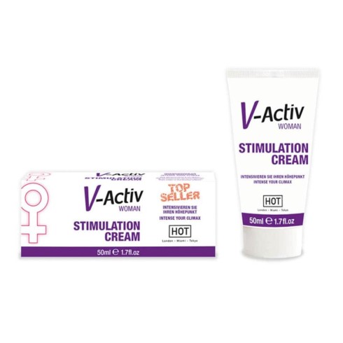 creme, Crema Afrodiziaca Pentru Femei V-activ, 50 Ml, pasiune.ro