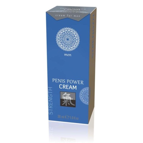 Shiatsu, Crema Penis Power, Menta Japoneza+bambus, 30 Ml, pasiune.ro