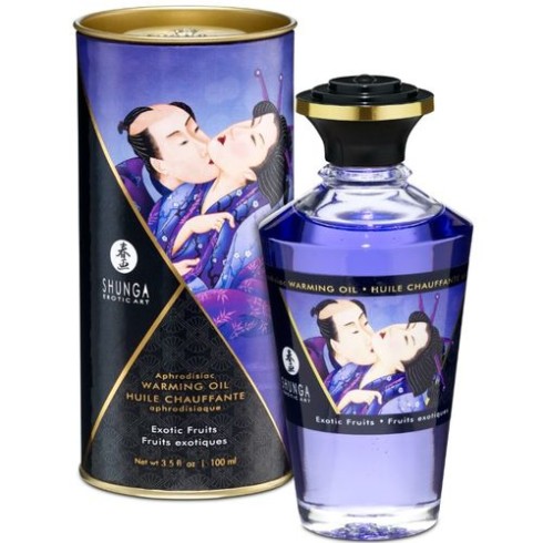 ulei, Ulei Afrodisiac Shunga Cu Aroma Fructe Exotice 100ml, pasiune.ro