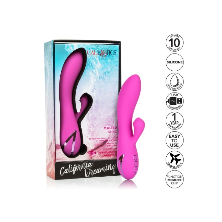 Vibrator Rabbit Malibu Minx Roz 7