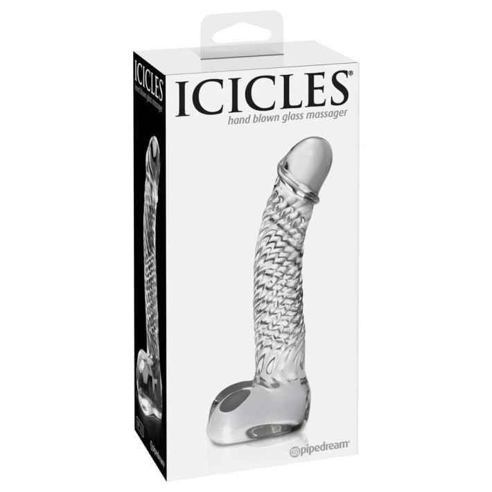 Dildo Clasic Din Sticla Icicles No. 61 3