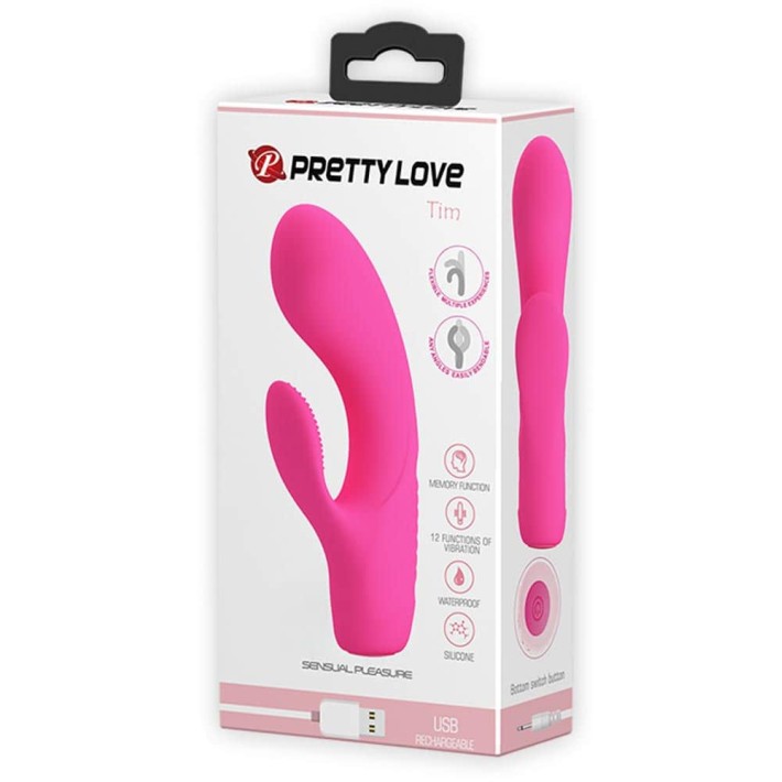 Vibrator Tim, Roz, 15 Cm 3