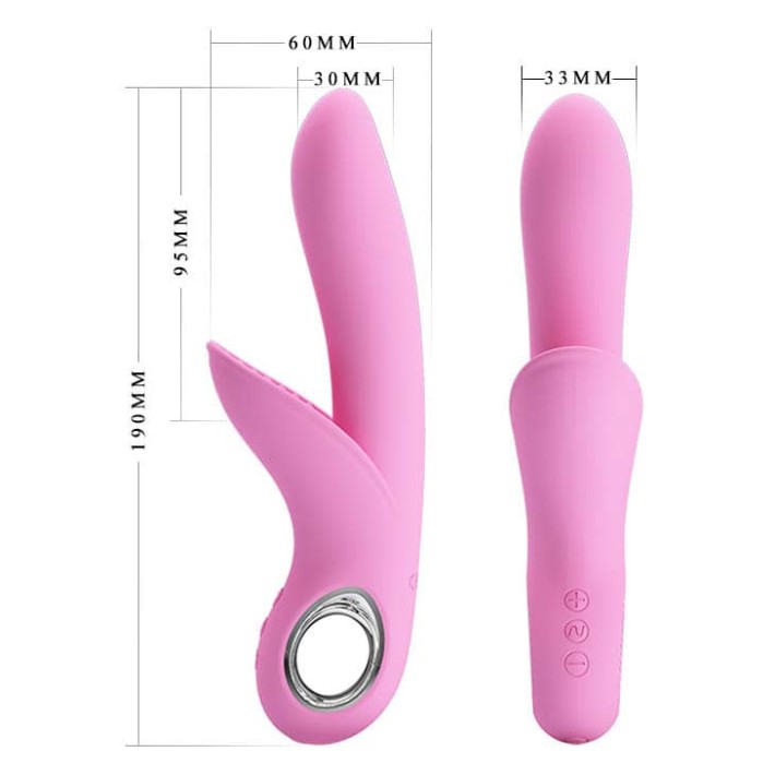 Vibrator Rabbit Carol, Roz, 19 Cm 8