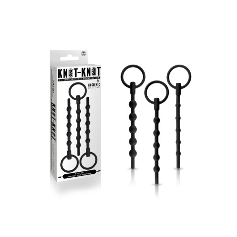 Pagina 6 - Fetish Sm, Set Dilatatoare Uretrale Knot-knot 3-in-1 Beaded Sounding Set, Negru, pasiune.ro