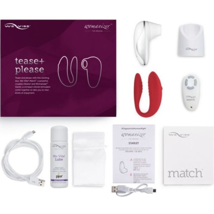 Set We Vibe Tease+ Please Si Stimulator Womanizer 2