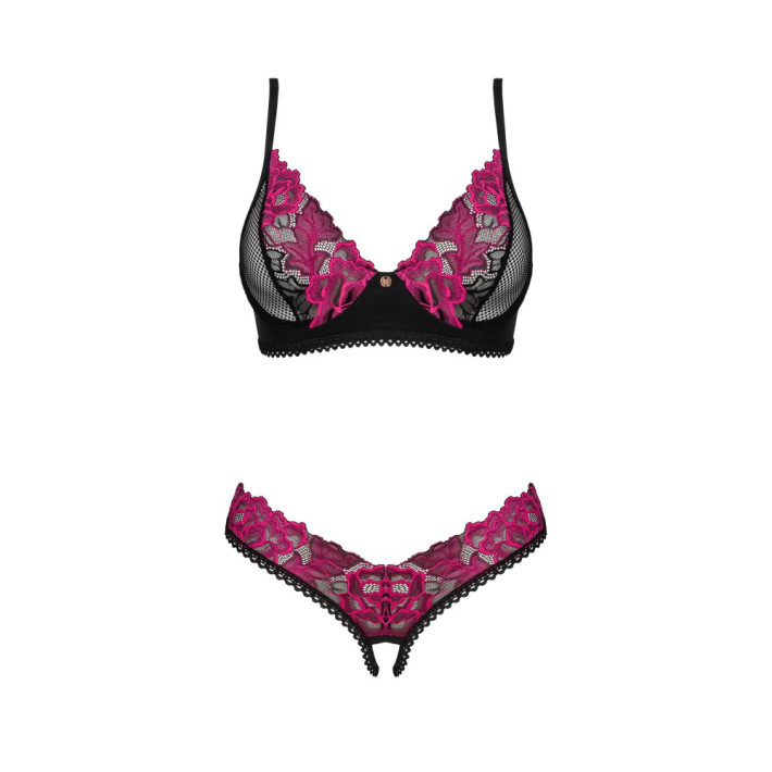Rosenty 2-pcs Crotchless Set  M/l 7