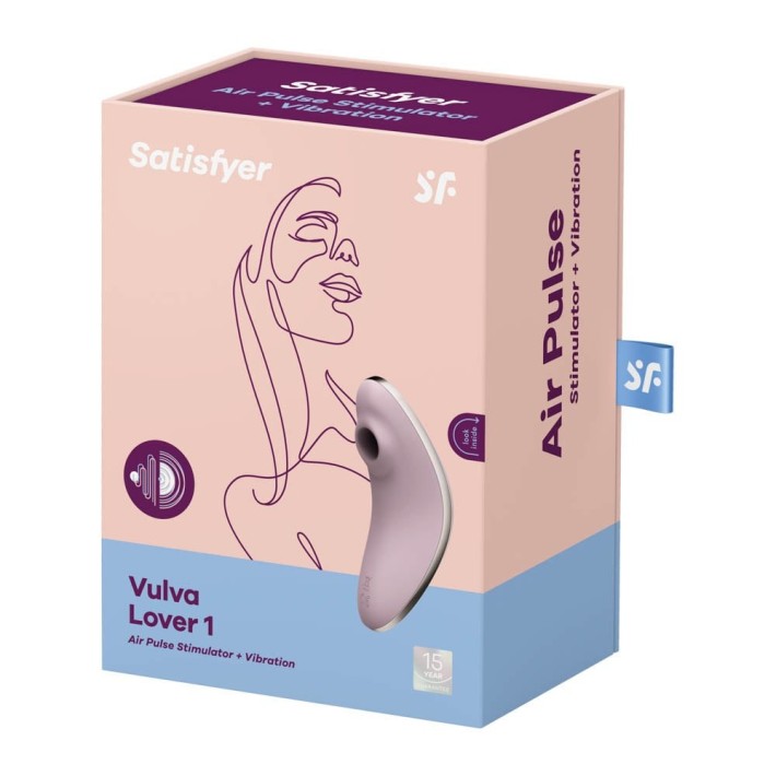 Vibrator Clitoridian Vulva Lover 1, Lila 8