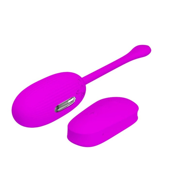 Ou Vibrator Electro Shock Fun, Violet, 19 Cm 2