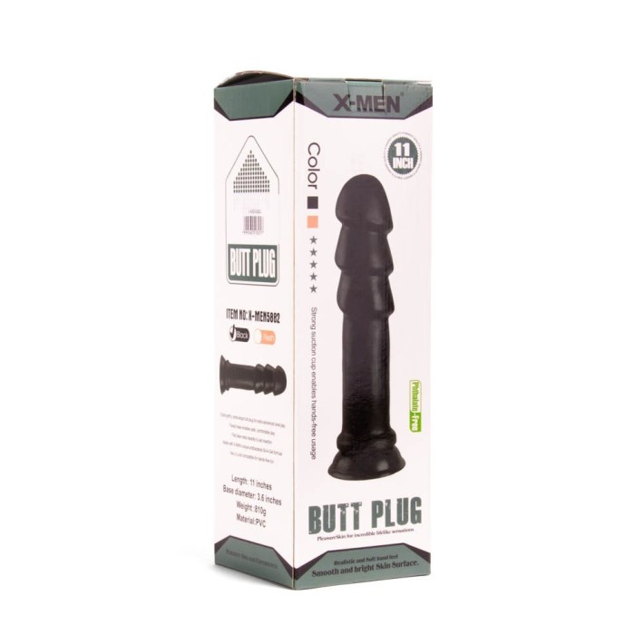 Dop Anal Xxl, Negru, 28 Cm 3