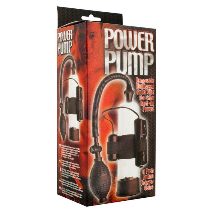 Pompa Penis Cu Vibratii Power Pump 2