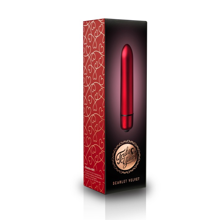 Glont Vibrator Truly Yours Scarlet Velvet, 9 Cm 2