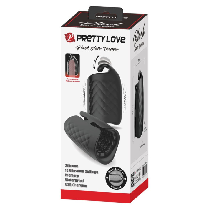 Masturbator Cu Vibratii Glans Trainer 12