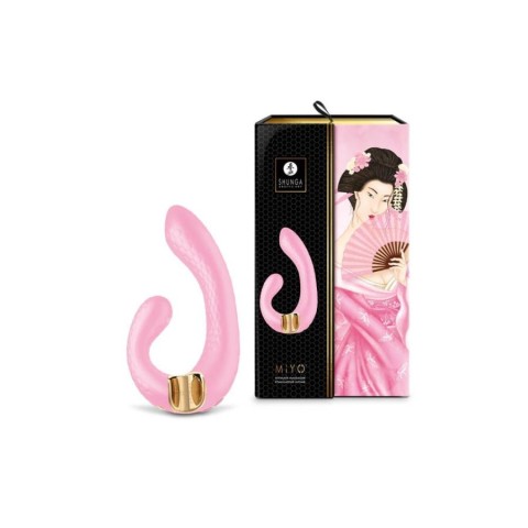 Vibratoare Duble, Vibrator Dublu Miyo, Roz, pasiune.ro