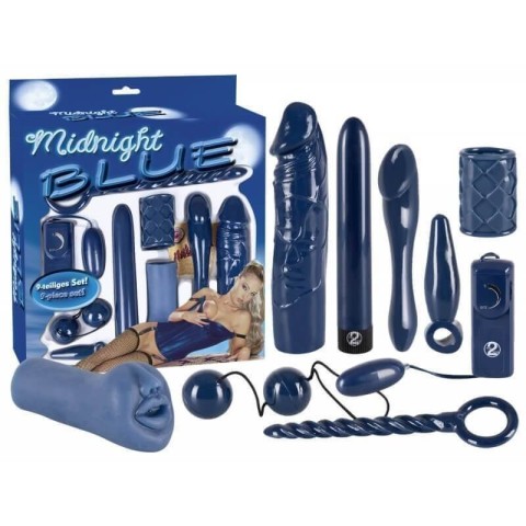 Cadouri Jucarii, Set Jucarii Erotice Midnight Blue, pasiune.ro
