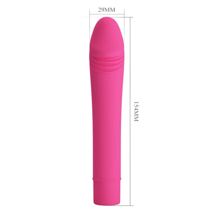 Vibrator Clasic Pixie, Roz, 15 Cm 5