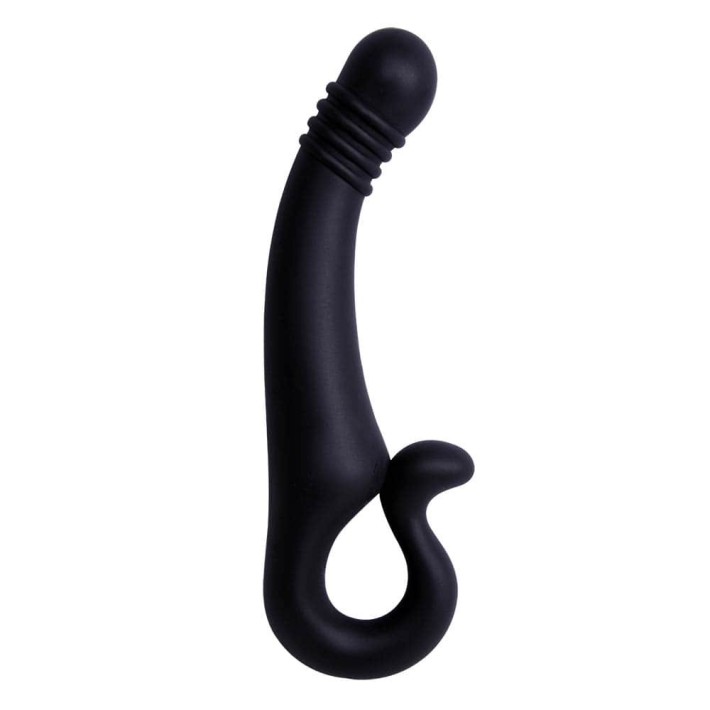 Dildo Anal Hand Gun, Negru, 24 Cm 5