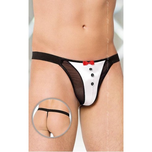 universal, Chiloti Fantezie String Ospatar, Negru, S/l, pasiune.ro