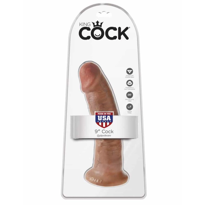 Dildo Realistic Cu Ventuza, Natural, 22 Cm 4