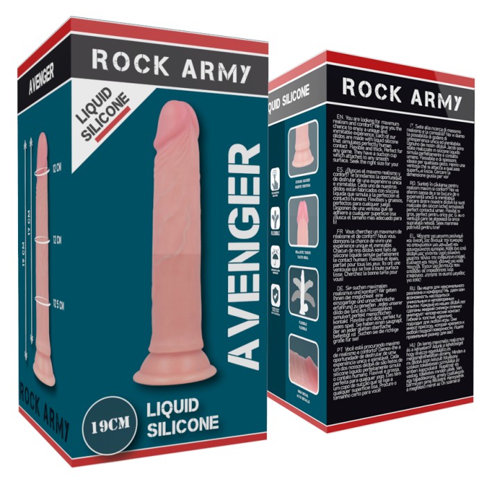 Dildo Rockarmy Avenger 19cm 4