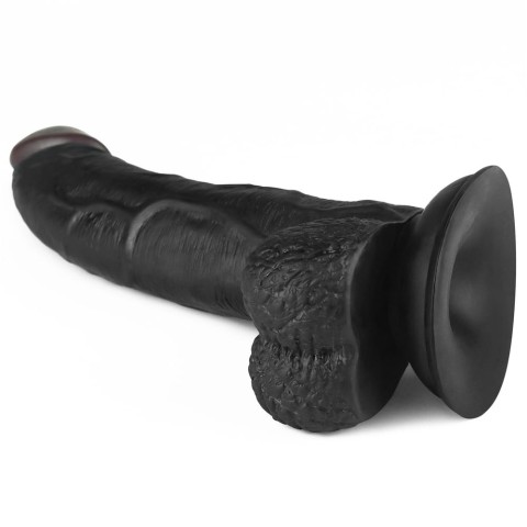 Dildouri Clasice, Set Ham Strap-on Si Dildo Easy Strapon, Negru, 21.5 Cm, pasiune.ro