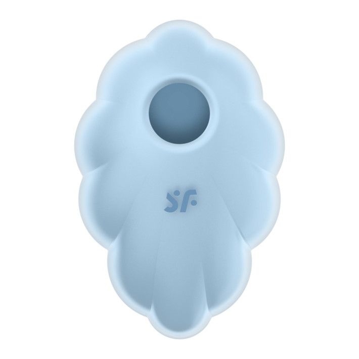 Vibrator Clitoridian Air Pulse + Vibratii Cloud Dancer, Bleu 2